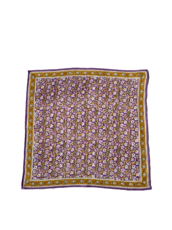 Foulard Indien Absynthe Purple