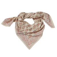 Foulard Indien Primerose Rosée