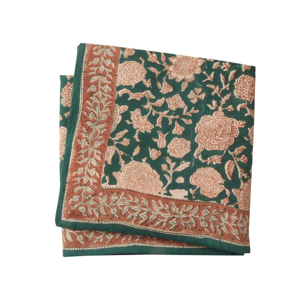 Foulard indien Tupia Green